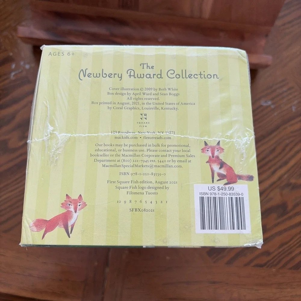 The Newbery Award Collection Book Box Set 6 Book Bundle Lot SEALED - BRAND NEW